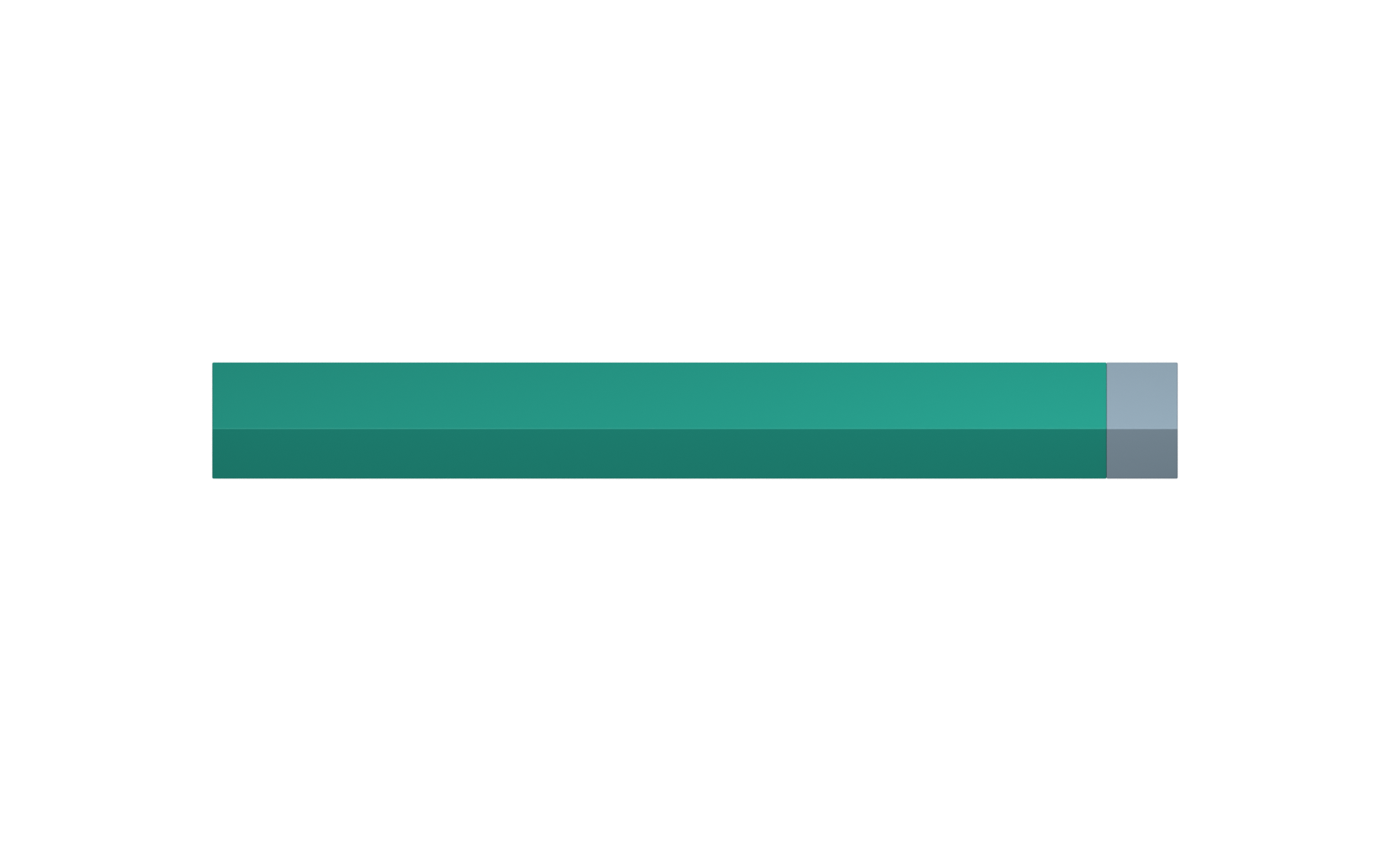 A 3D percentage bar showing 92.63 percent provider delivery and 7.37 percent not recorded as delivered.